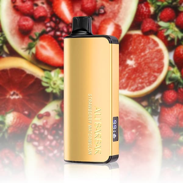 ALIBARBAR INGOT 9000 Puffs Strawberry Watermelon — buy online Australia | Aussie Vape