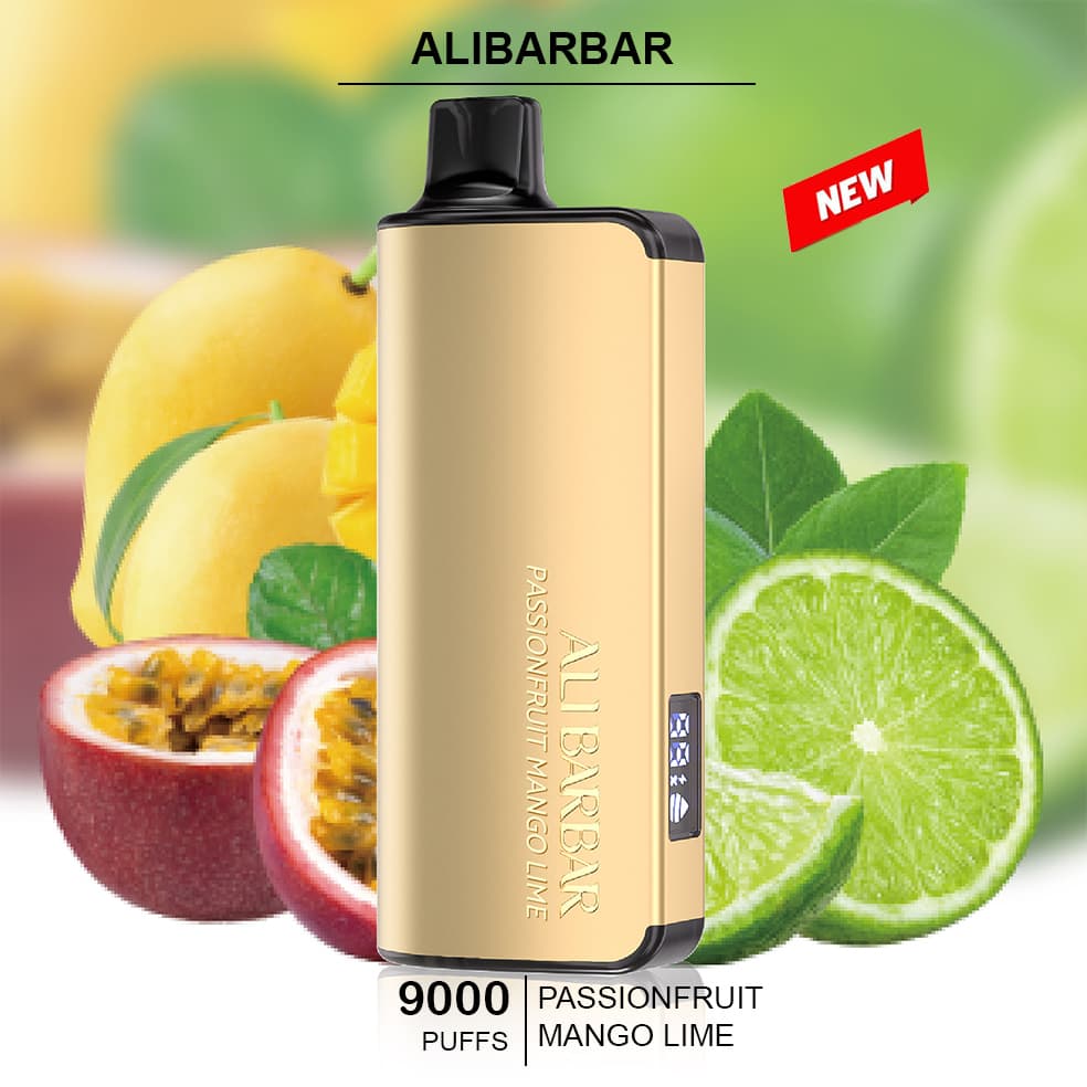 ALIBARBAR INGOT - PASSIONFRUIT MANGO LIME - 9000 PUFFS — buy online Australia | Aussie Vape