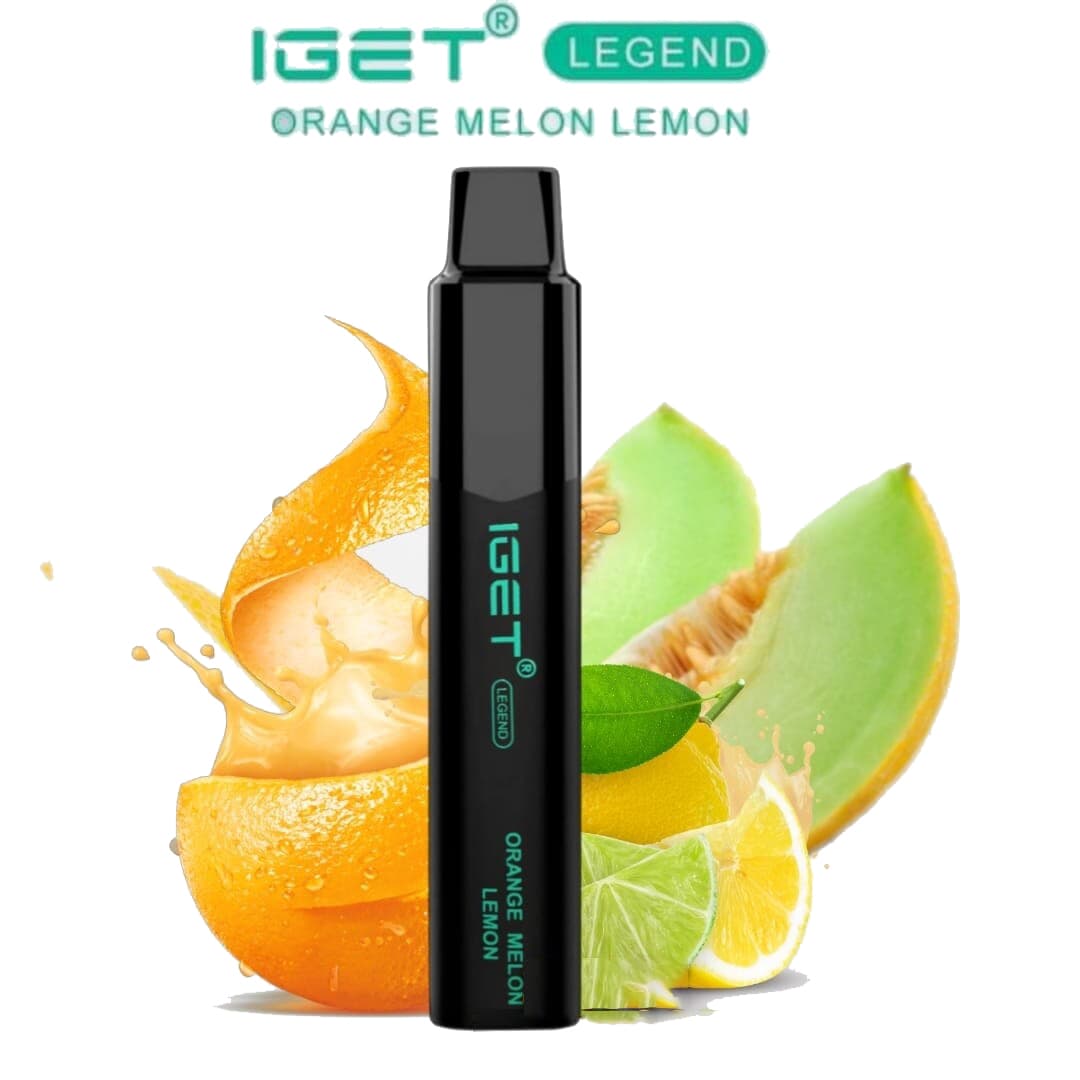IGET LEGEND ORANGE MELON LEMON - 4000 PUFFS — buy online Australia | Aussie Vape