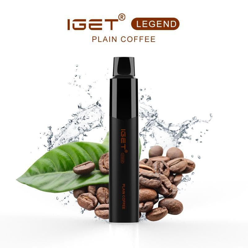 IGET LEGEND PLAIN COFFEE - 4000 PUFFS — buy online Australia | Aussie Vape